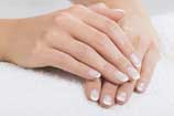 French manicure antiallergic