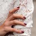 Wedding bride nails gel manicure Leuven