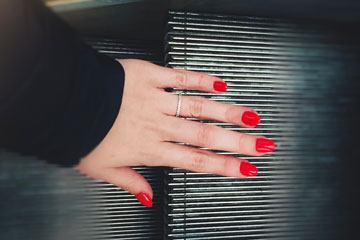 Red Gel Manicure