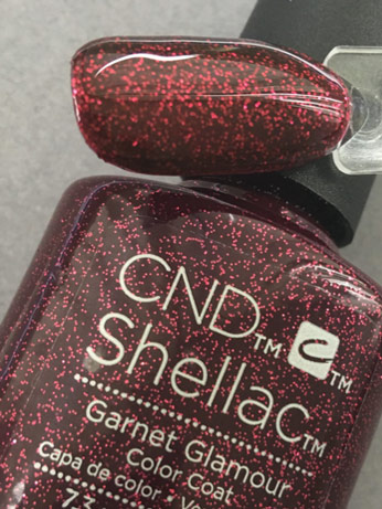 CND Shellac Garnet Glamour