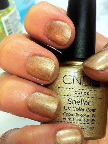 CND Shellac Iced Cappucino