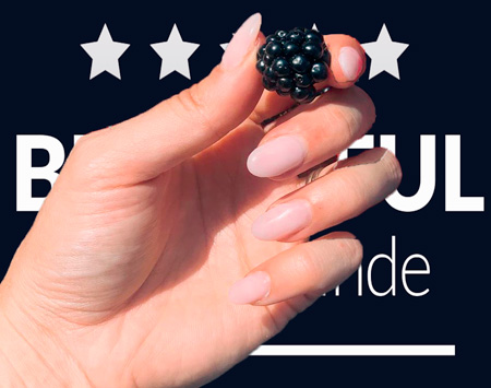 Gel manicure natural nails Leuven